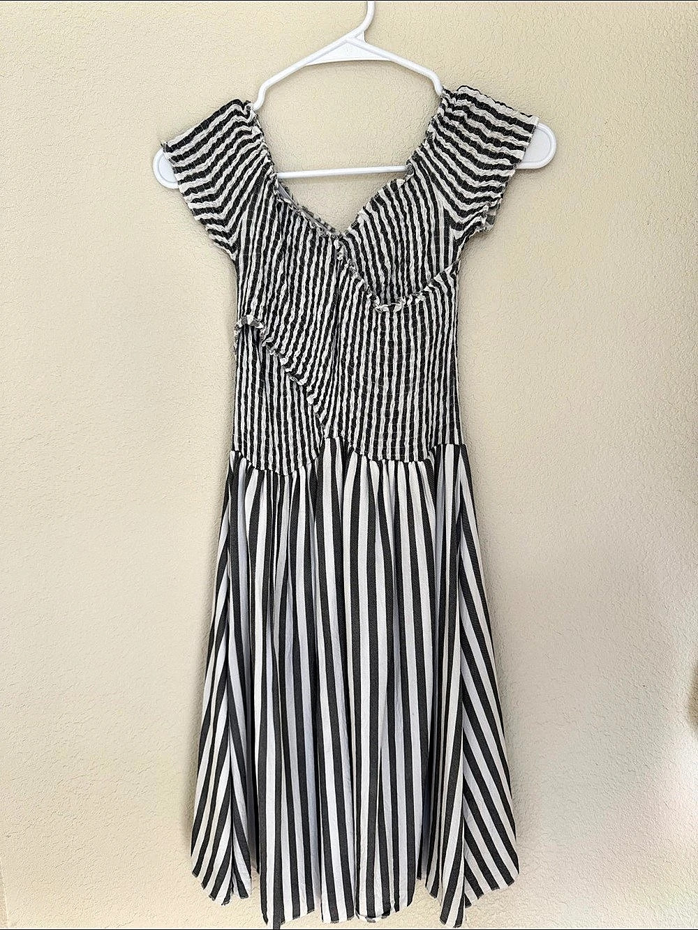 Beachsissi Striped Mini Dress Size Small